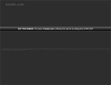 Tablet Screenshot of bizabc.com